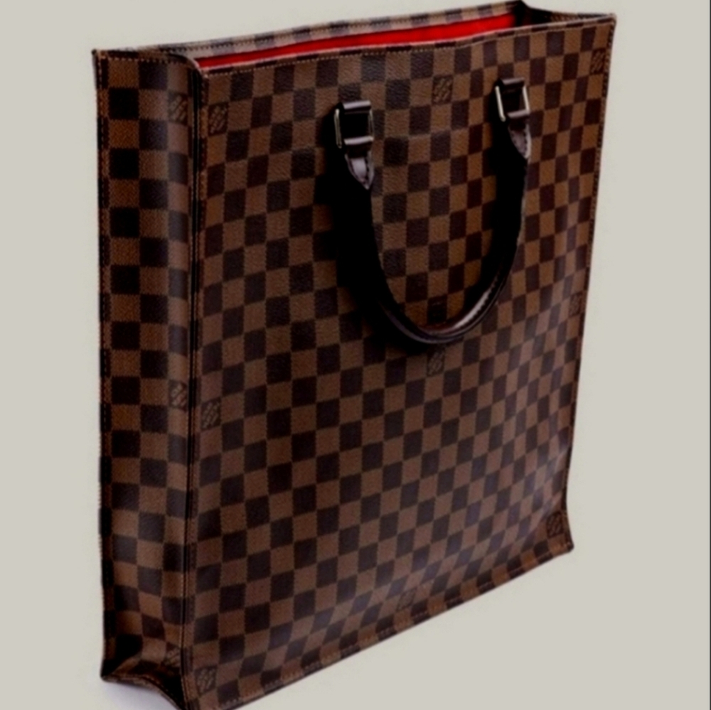 LOUIS VUITTON Damier Ebene Sac Plat Hand Bag LV Auth. 78325 - Picture 13 of 13